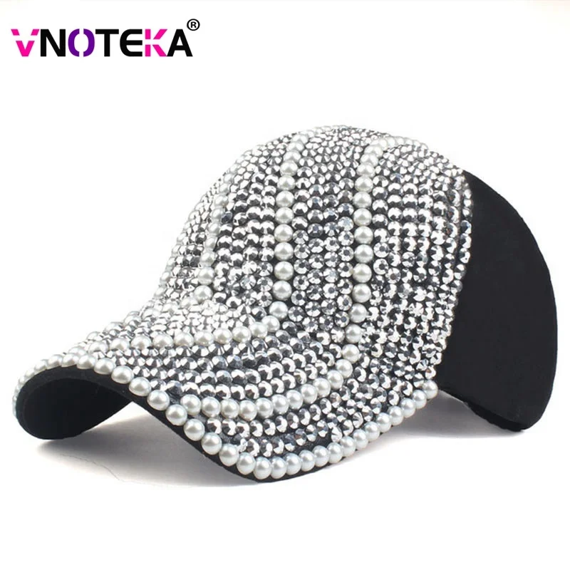 ladies ball caps with bling