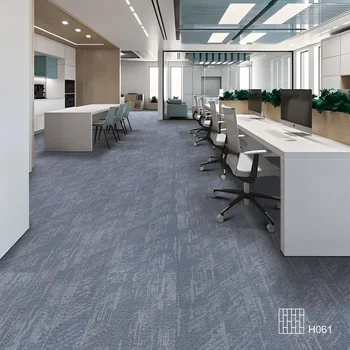 Factory Direct 50x50 Luxury Modern Nylon PVC Square Carpet for Office Hotel Halls Living Rooms-B1 Fire Retardant Wear-resistant