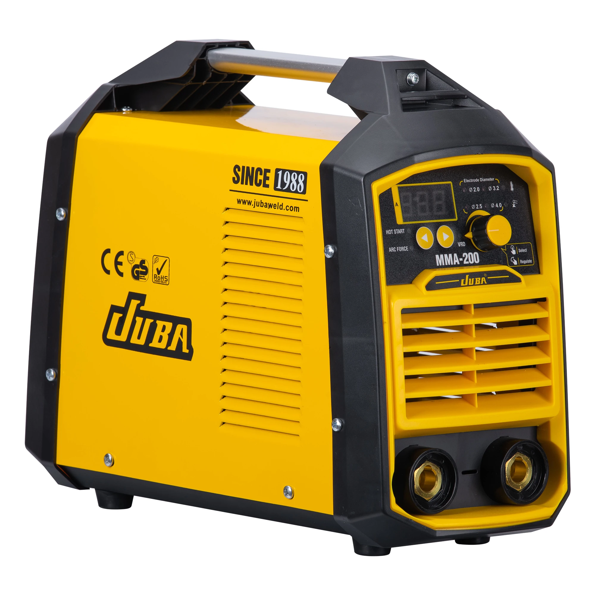 JUBA GIANT Light Small Size Inverter Welding Machine Mma Welder Welding Rotator Welding Workpiece 4.0mm electrode welder