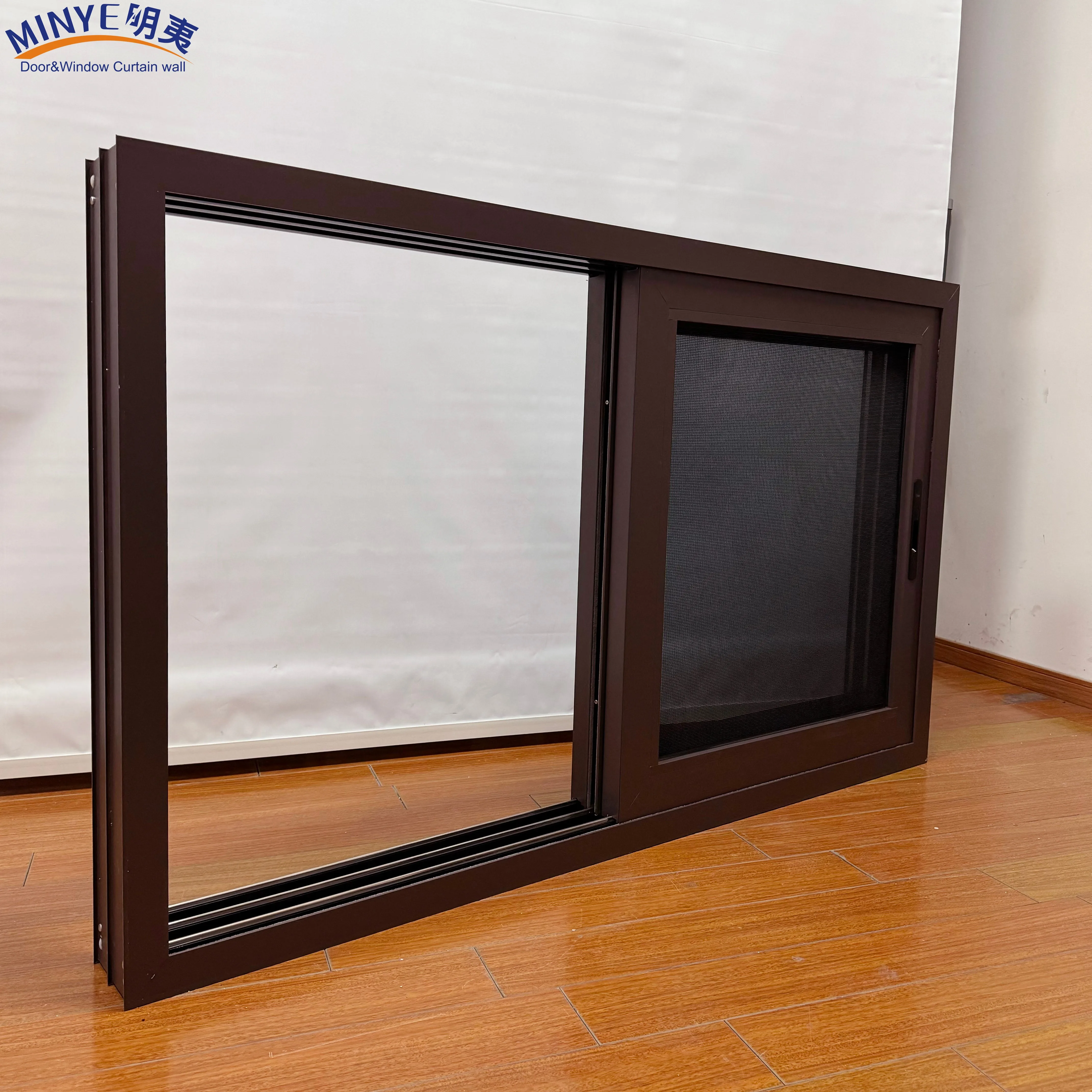 Windproof Aluminum windows Picture Frames for Restaurant Sliding windows and Sliding Door