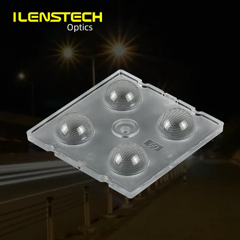 Ilens770 60 Degree Led Lens Array 2x2 for Flood Light Street Light