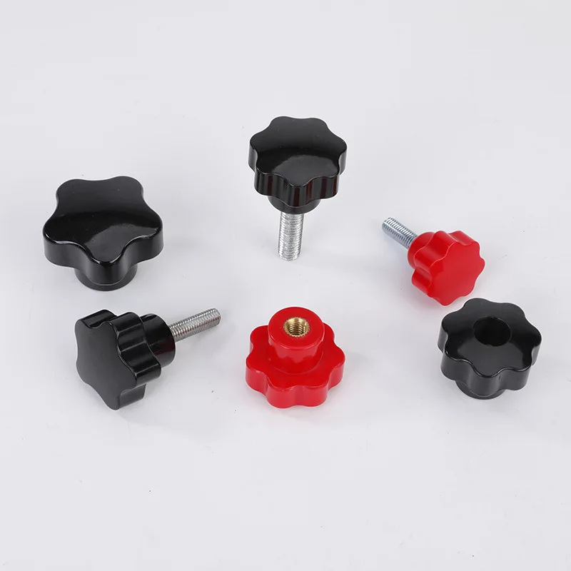 M5 M6 M8 M10 M12 Stainless Steel Mat Plastic Flower Knurled Knob Screws