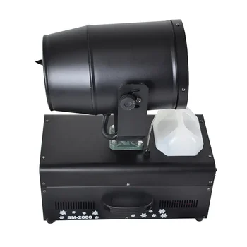 2000W Moving Head Snow Maker Snowflake  Machine Remote Control For Party Event Stage Outdoor
