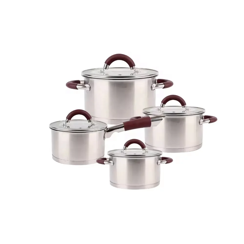 AMCステンレススチール セット 23-Piece Stainless Steel Induction Cookware Pan Set by