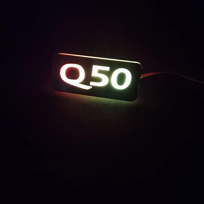 Fully Custom LED Light up Car Emblem 12V New Condition