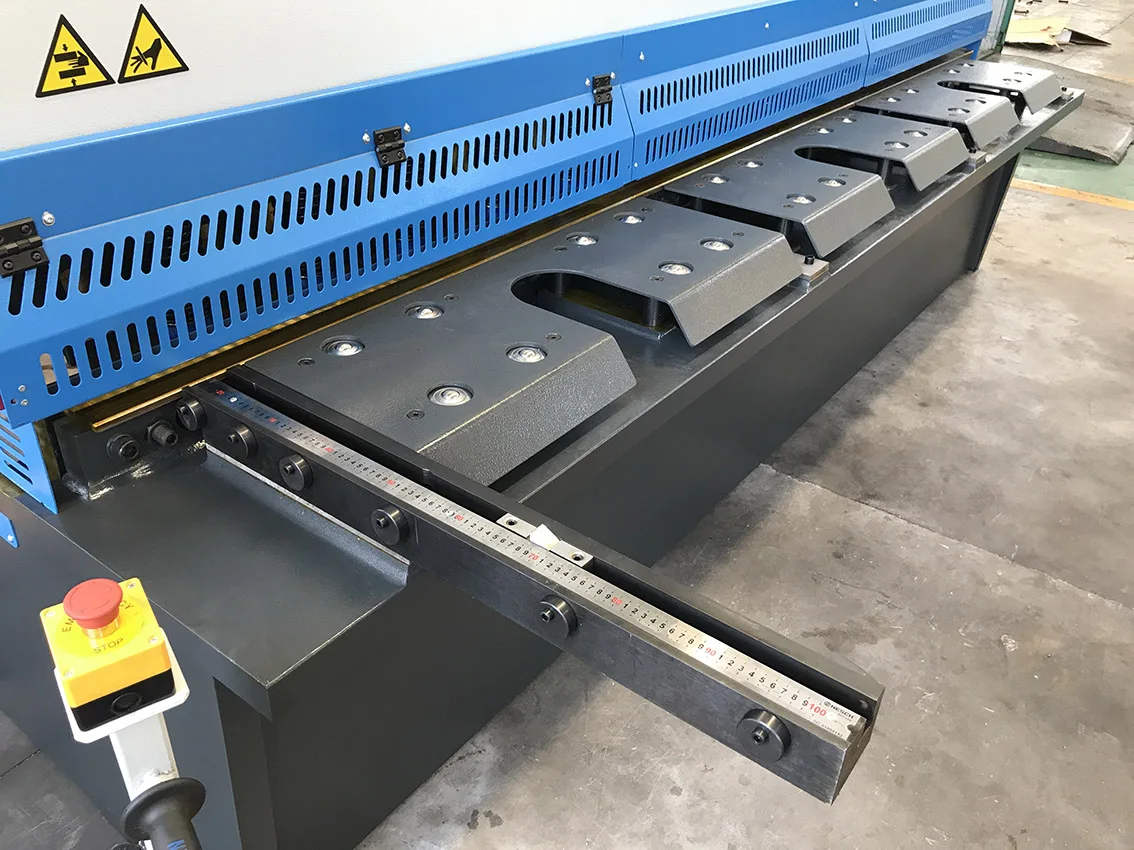 ACCURL cnc hydraulic  QC12Y-10*3200 for aluminum steel stainless steel swing beam shearing machine