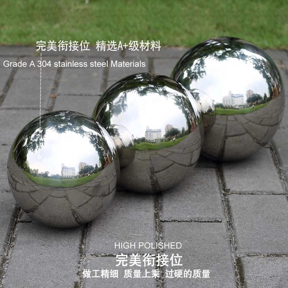 100mm Eco-Friendly Stainless Steel Hollow Mirror Sphere