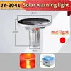 Single Red Flashlight #2041, Solar, 48H, 2000mAh