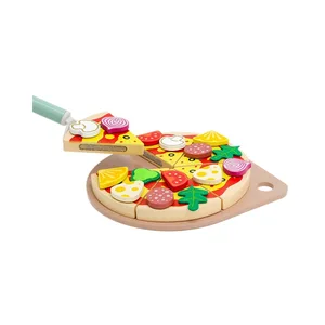 Best-Selling Multi-Functional   Mushroom Pizza Cutting Toy Manufacturer Direct Sale Montessori Educational Toys for Boys Girls
