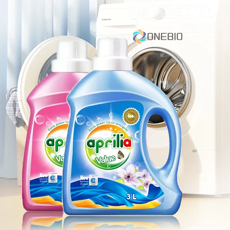 OEM ODM Long-Lasting Lemon Lavender Floral Jasmine Liquid Laundry Detergent Disposable Detergente for Clothes Washing