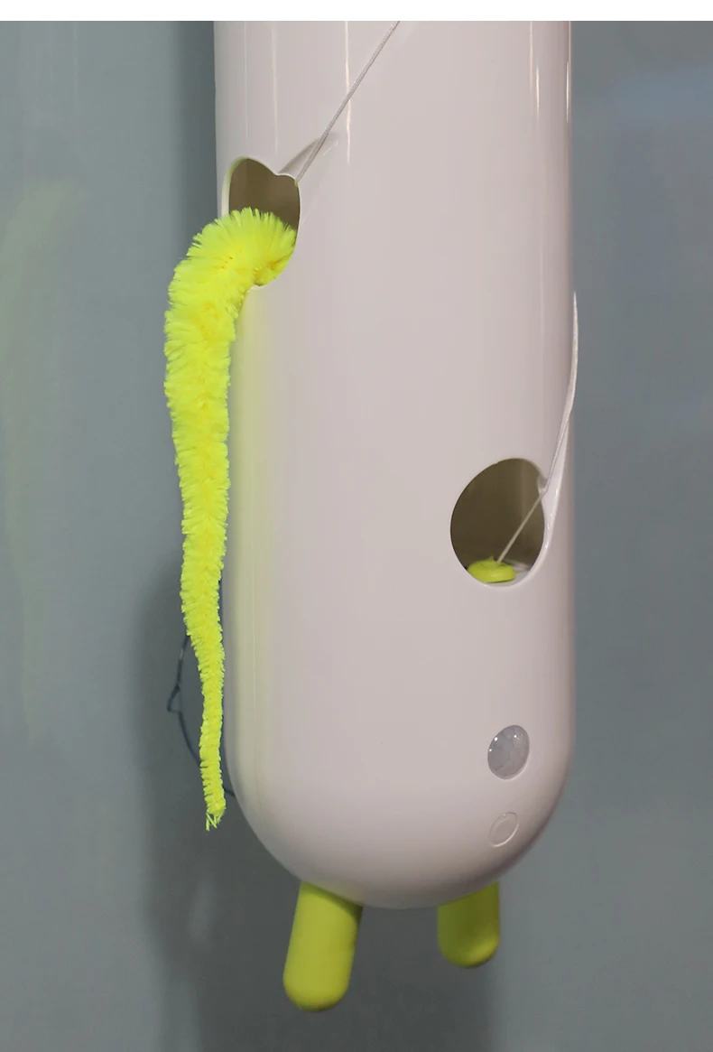 Pet Supplies cat cat Toy cat Supplies Caterpillar chase Music Electric Feather Strong Suction Cup Since Hi Amuse cat manufacture