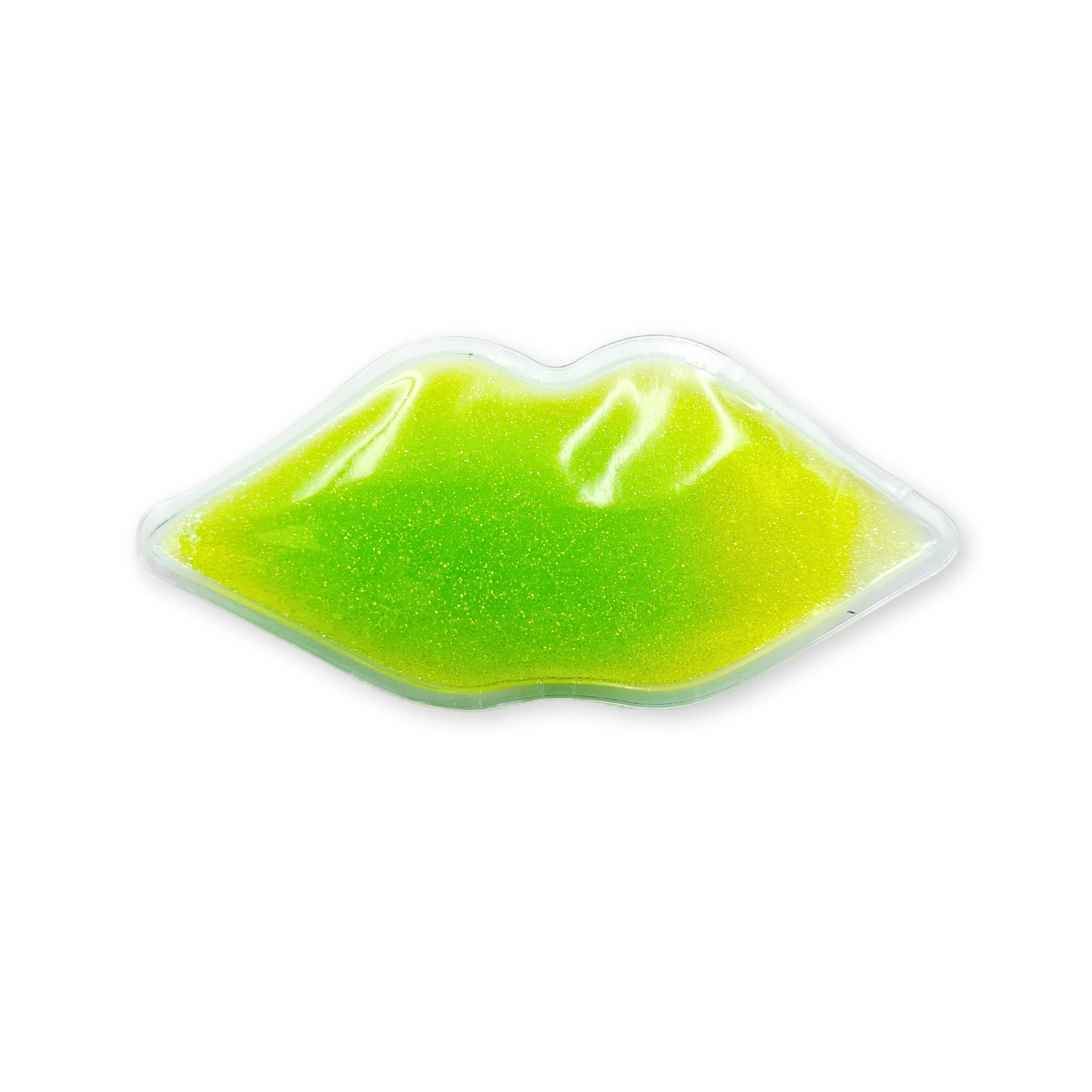Bulk Reusable Hot and Cold Packs Lip Gel Ice Pack Cooling Eye Pads Gel Beads Custom Lip Ice Pack Logo Heart Shape Lip Ice Packs