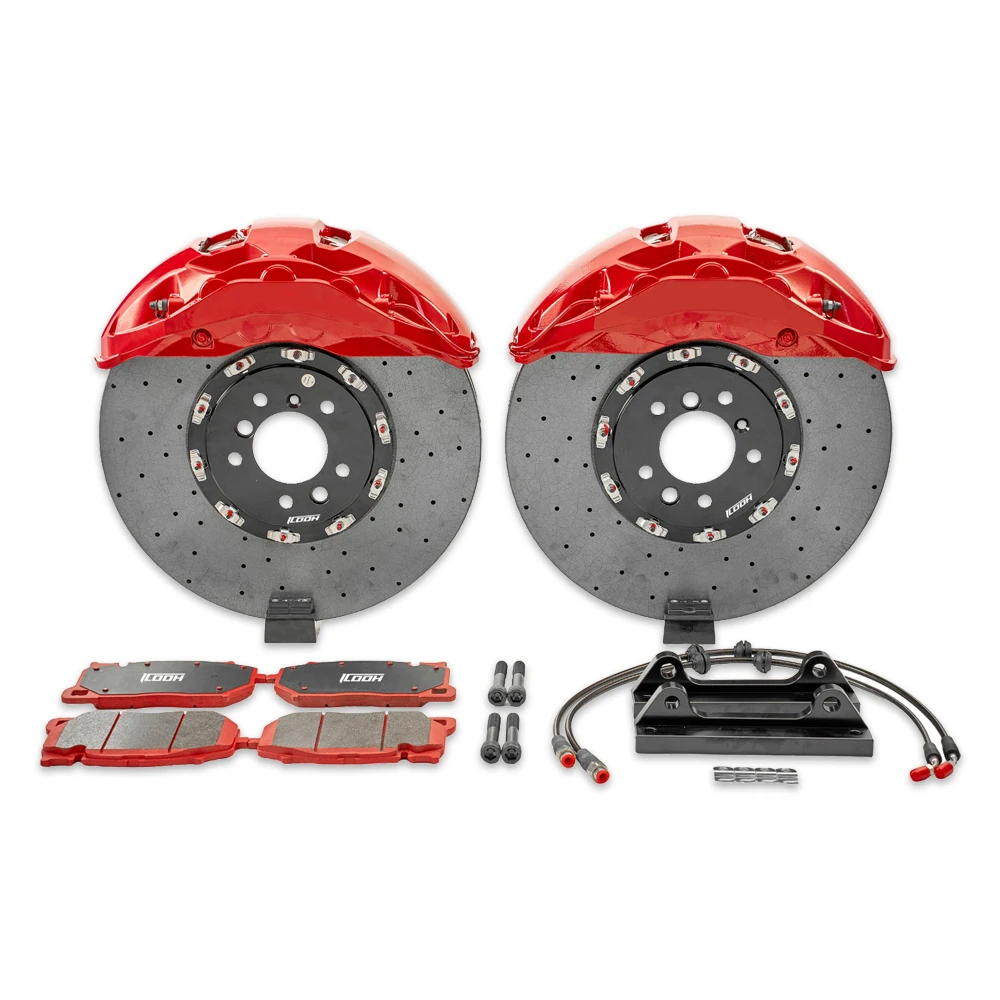 Auto Part Ceramic Rotor 10POT Brake Caliper Kit For BMW M3 M5 M6 F10 F30 G30 G50