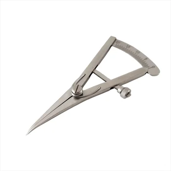 Best Quality Veterinary Orthopedic Instruments Stainless Steel Castroviejo Caliper Curved Straight