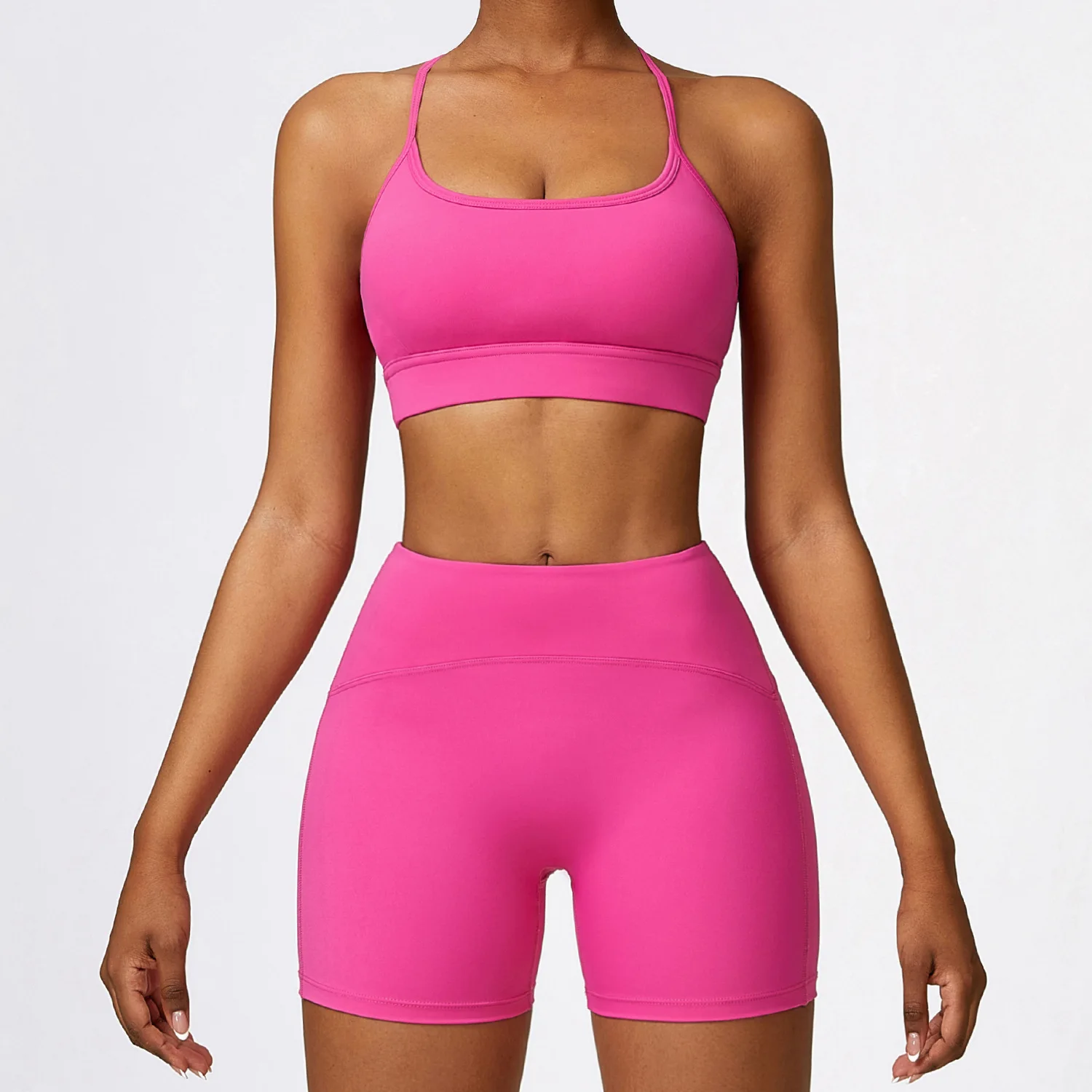 Ecofriendly Recycled Fabric Yoga Clothes Women's Weight Loss Fitness