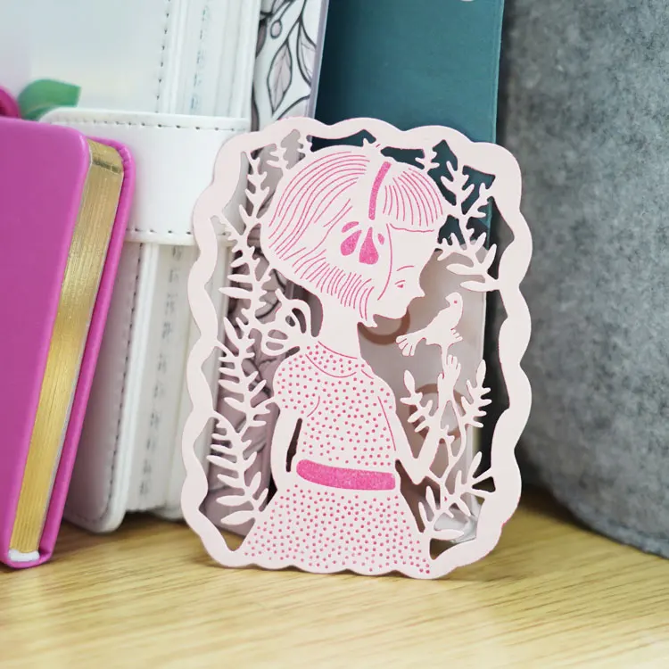 ORIGACH 6 Pezzi Parole Metallo Fustelle Cerchio Parole Die Cuts Goffratura Stencil Template Per Card Making E Scrapbooking - Foto 12