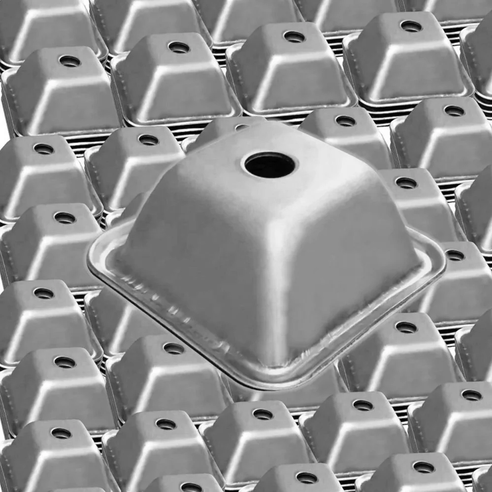 Direct Factory Custom Made Mild Steel Pallet Feet Steel Stacking Feet for Steel Pallets and Bins