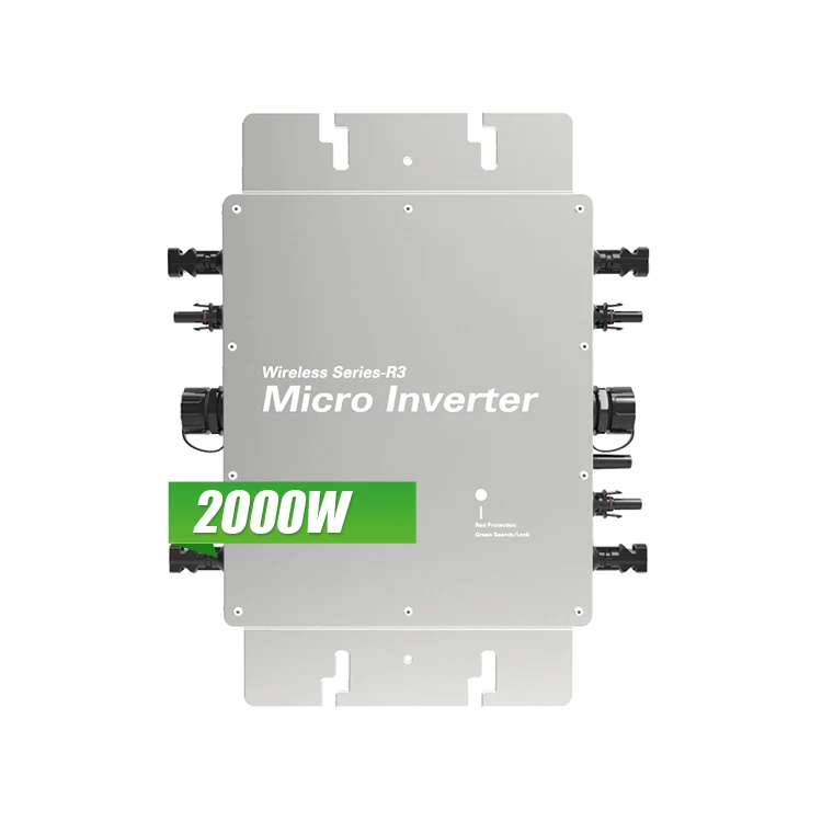 1400W 2000W on Grid Tie Smart Microinverter with 4 Mppt Module Level Monitoring
