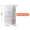 transparent 80*100*32cm [Extra Large and Thick]