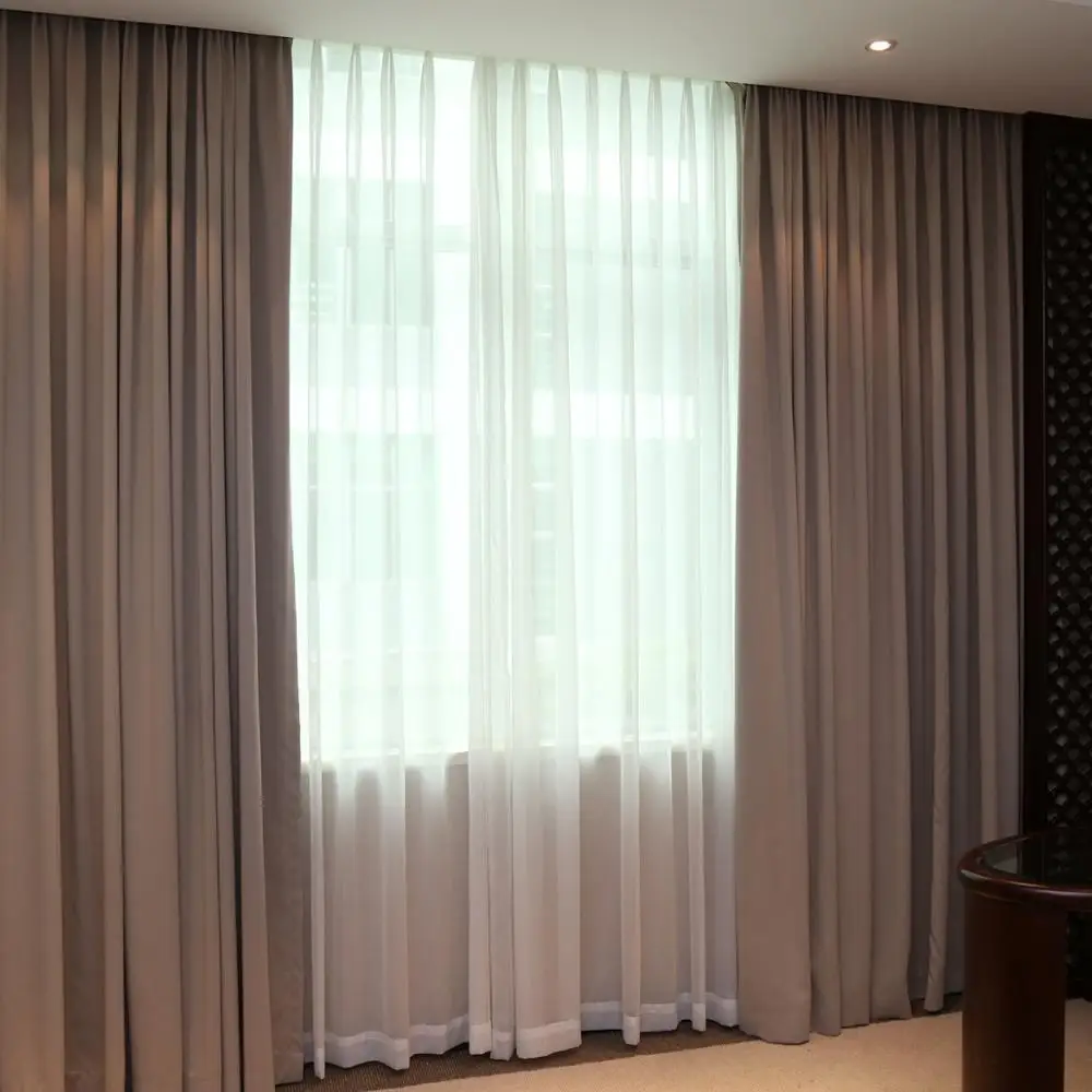 Flame Retardant Drapes Custom Fabric Cloth Curtain Voile Curtain Hotel Drapes Curtain Times Polyester French Window Grade 4 5 Buy Hotel Custom Drapes Two Track System Hotel Drapes Flame Retardant Drapes Product On Alibaba Com