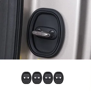 Best-selling Door Lock Cover protection Kit for Car Door Limiters Made of Silicone Is Suitable for BYD Leopard 8 Accessories.