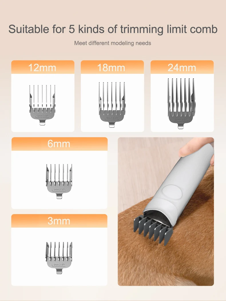 Multifunctional Electric Shaver For Cats And Dogs Hair Aspirator Device