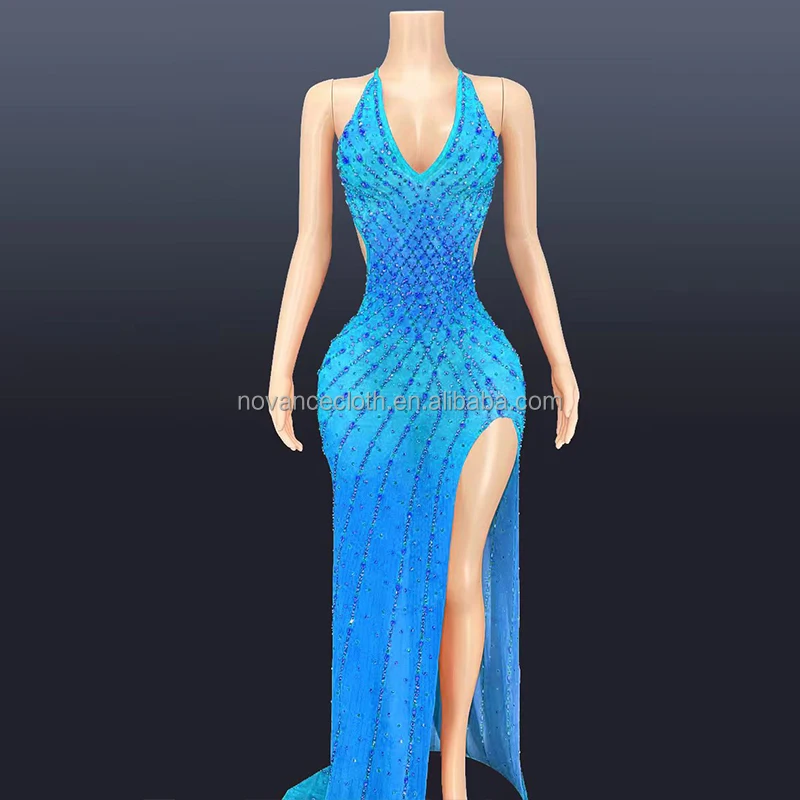 slim fit dress slacks Lovely Off Shoulder Dark Green/Blue Short Graduation Dress for Teens S –  Siaoryne main image 0
