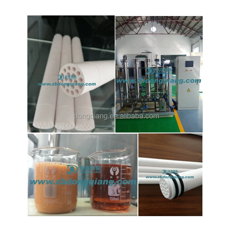 Microfiltration MF Ceramic Filter for Vinegar Filtration with Ceramic Membrane Element