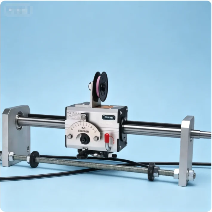 Linear traverse Drives GP15C Aluminium Cable Winding Machine Shaft Rolling Ring Traverse Drive Rolling Rings traverse Box Drive