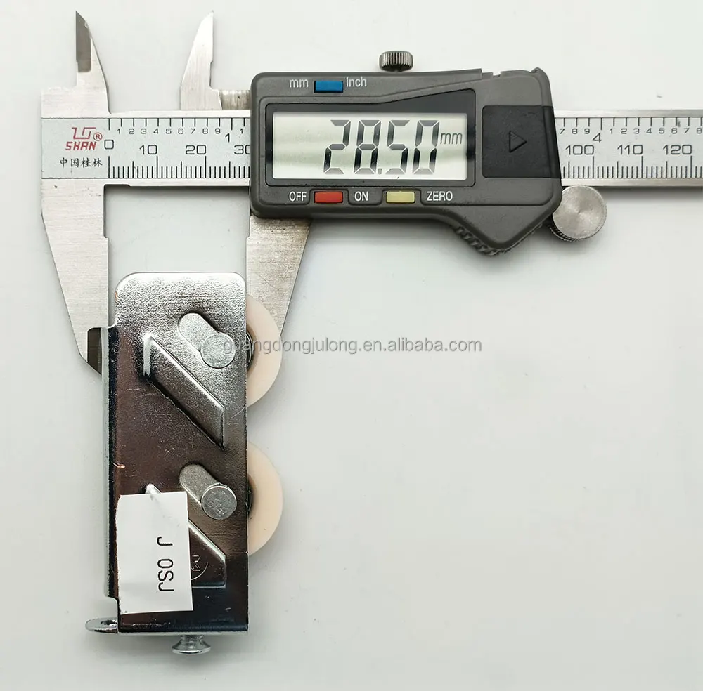 Heavy Duty Sliding Window Roller with 15-25 Days Delivery 1000 PCS MOQ and 1 mm Thickness