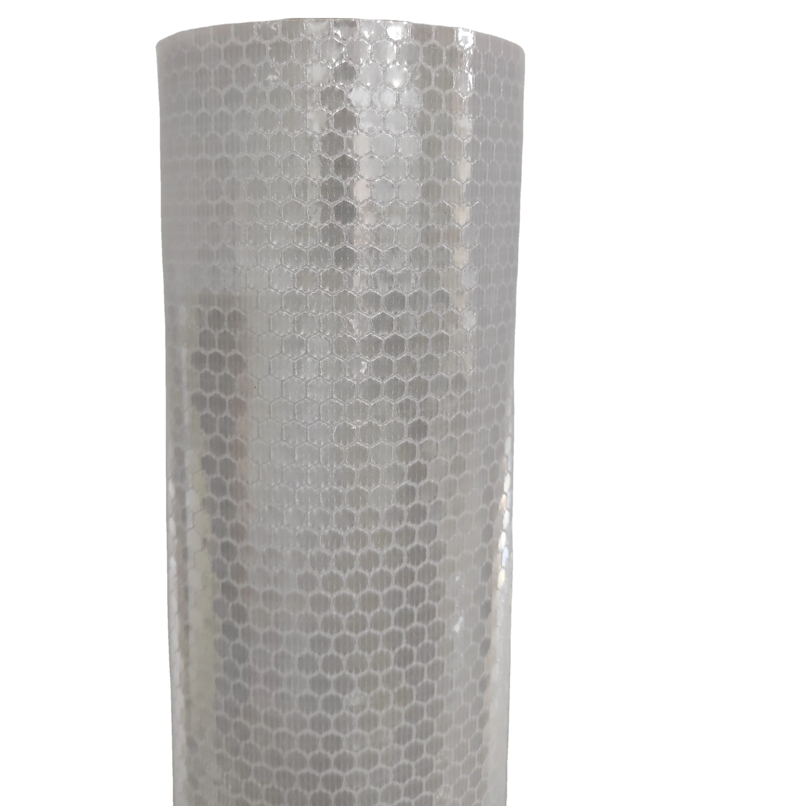 Wholesale Customization Printing Reflective Banner Retro Honeycomb Reflective Vinyl Sticker Roll