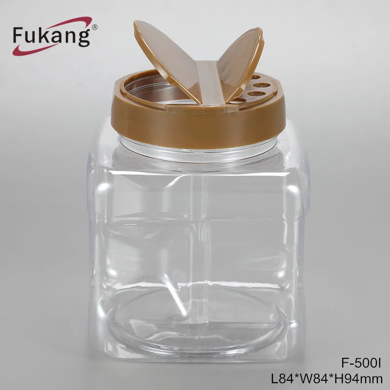 New Style 250g Plastic Spice Jar , 8oz Plastic Spice Jar Suppliers and  Manufacturers - China Factory - Fukang Plastic