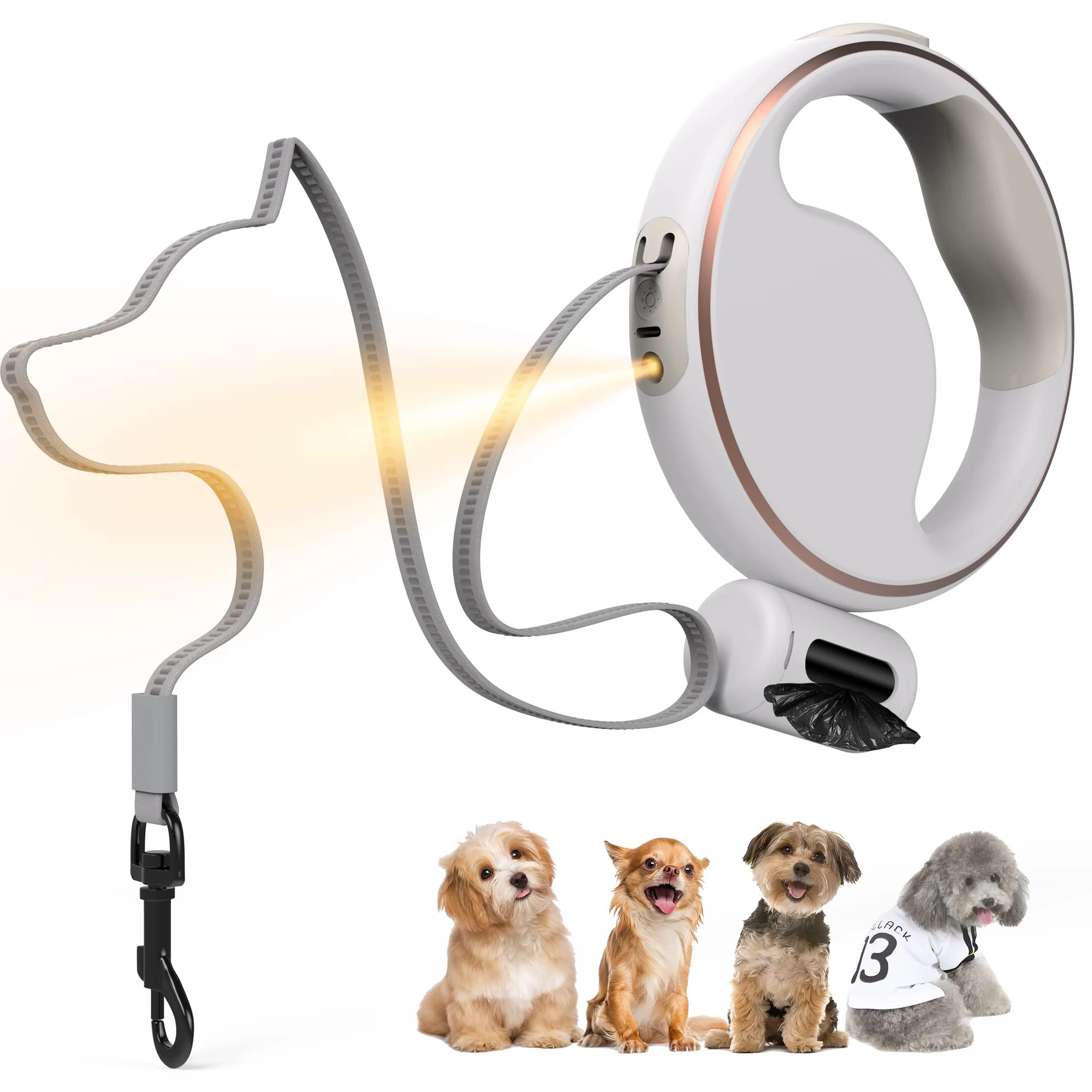 Dog Leash Xiaomi Dog Collar Mi Metty 50ft Dog Cable Leash Durable Tether  Line For Large