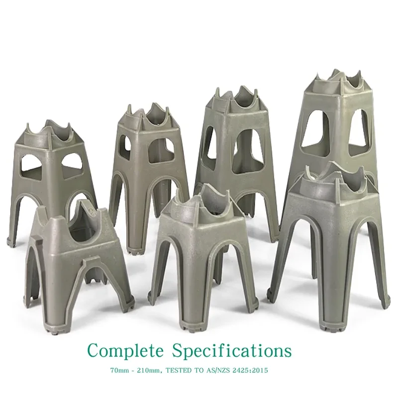 100/110mm Rebar Chair Spacer Heavy Duty Rebar Supports Plastic Rebar