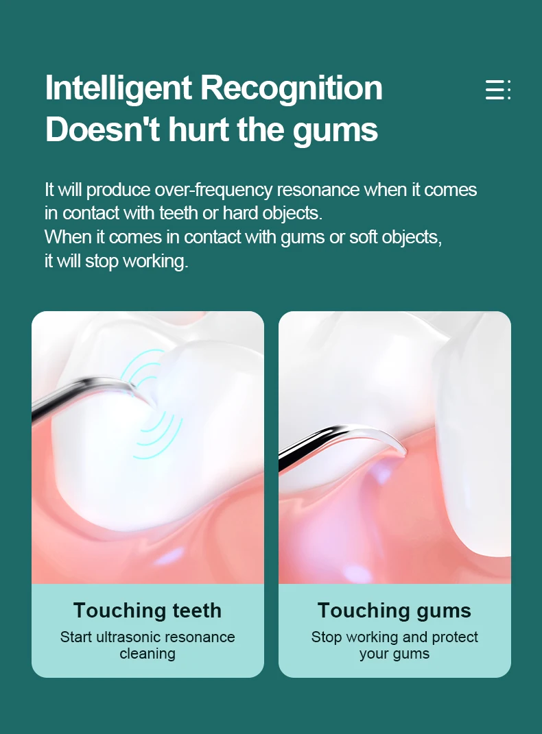 Sunuo T12 2021 New model wifi IPX7 42kHz visual ultrasonicelectric tooth dental calculus remover with camera