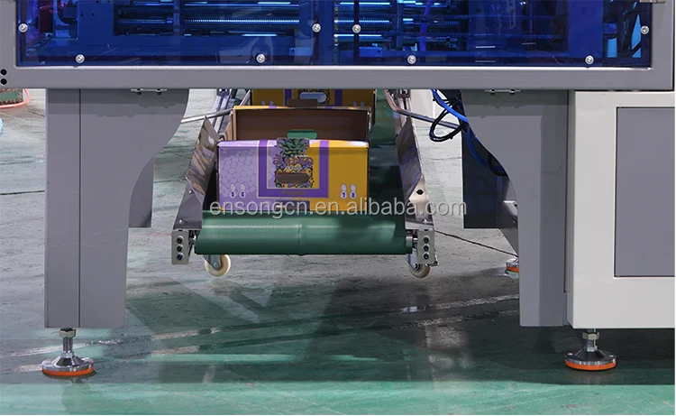 High Quality Corrugated Packaging Box Making Machine Vegetable Carton ...