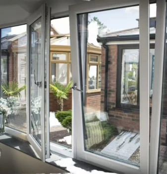 Hurricane Proof High Impact NFRC Certified Aluminum Alloy Thin Profile Aluminium Windows Casement Window  for USA