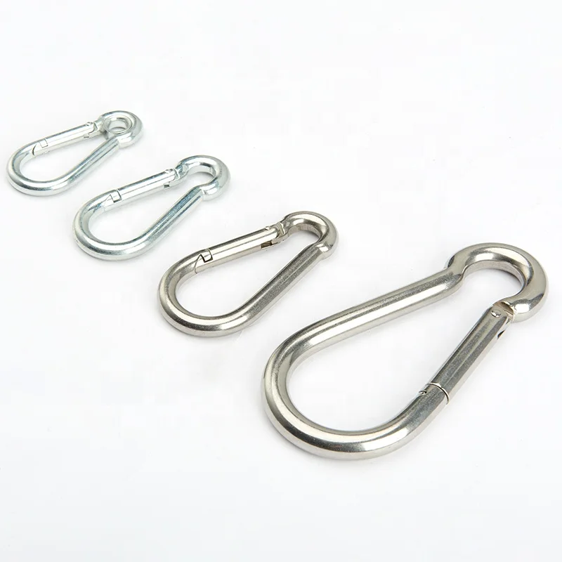 Stainless Steel Rotating Hook, Safety Hook Rigging Accessories Lifting Hook  650Kg /1000Kg (2#) Forstkette Swivel Lifting Hooks Rope Hook Winch Hook