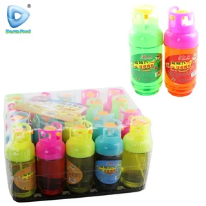 Wholesale Gas Tank Shape Fruit Sour Sweet Spray Liquid Candy