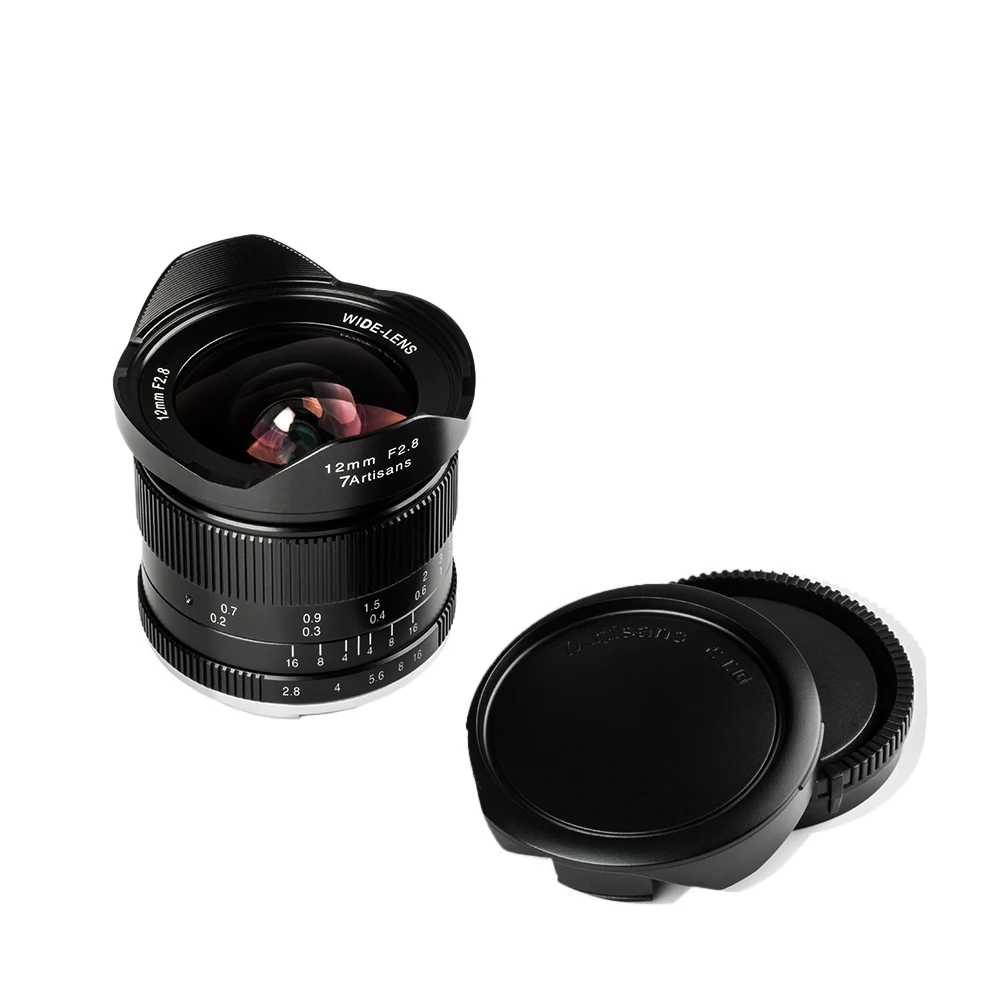 Ultra Wide Angle 12mm Mirrorless Lens for Canon, Fuji