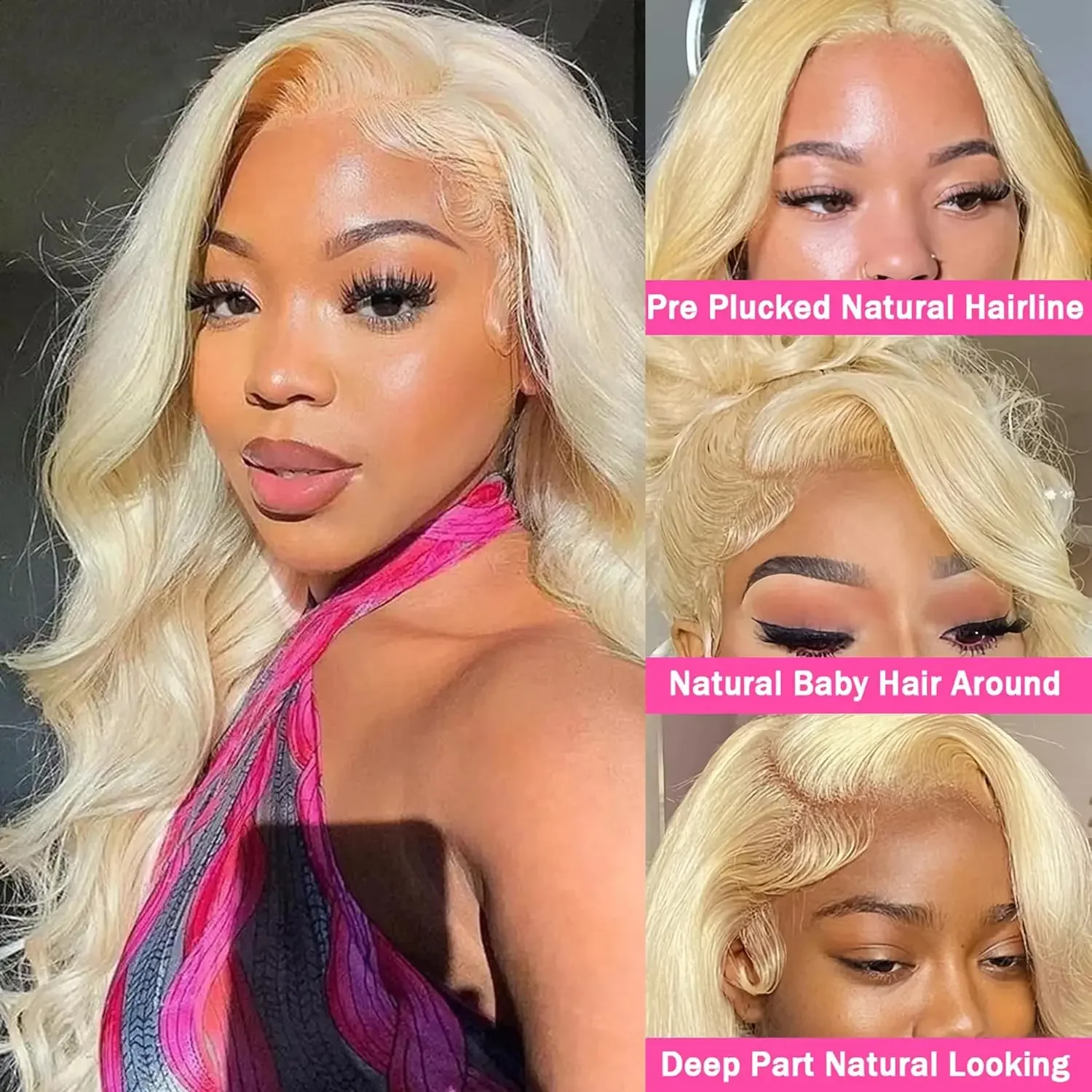 Parrucca lace front body wave 613 bionda capelli veri glueless_voghion.com