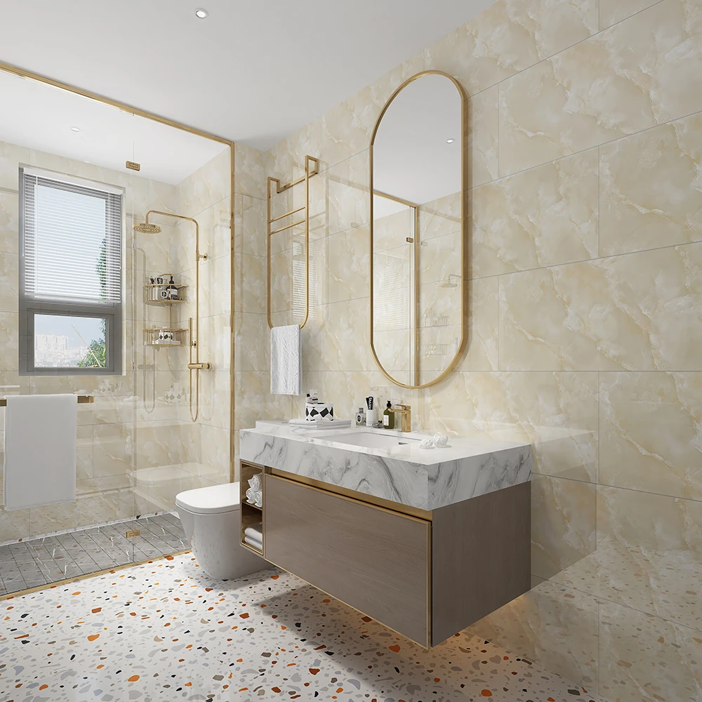 Home Decor Decoration Self Adhesive Pvc Bathroom Kitchen Marble Wall Tiles  Stickers, image size:1000x1000
