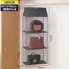 Gray 3-layer three-dimensional bag hanging bag