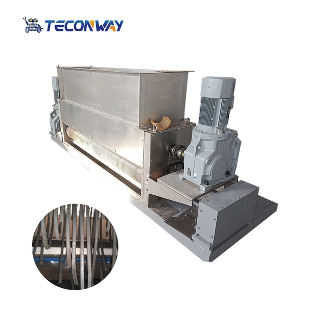 SS304 High Quality Knurling Cutting Roller Sludge Slitter for Cutting Sludge Strip for Heat Pump Dryer