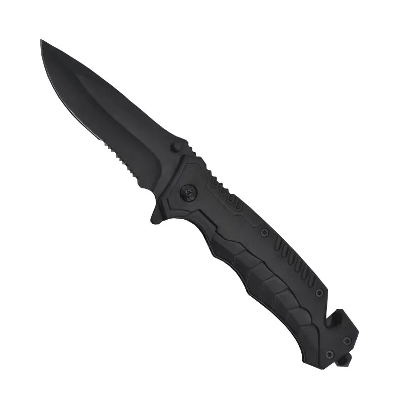 Factory Direct Can Customize logo Stainless Steel Portable Mini Folding Camping Survival Cutter Knife Pocket