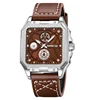 Argent/marron