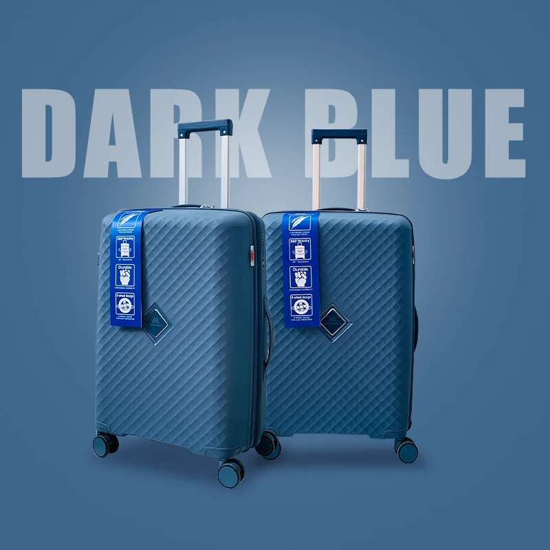MARKSMAN Factory Direct Sale Solid and Durable Carry on PP Luggage Set Solid and Durable Suitcase Sets
