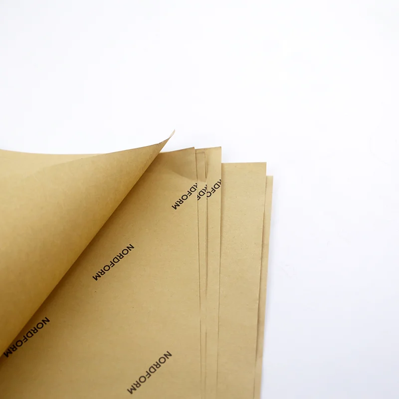 Custom Recyclable Kraft Paper Packaging Paper 35g Kraft Wrapping Tissue