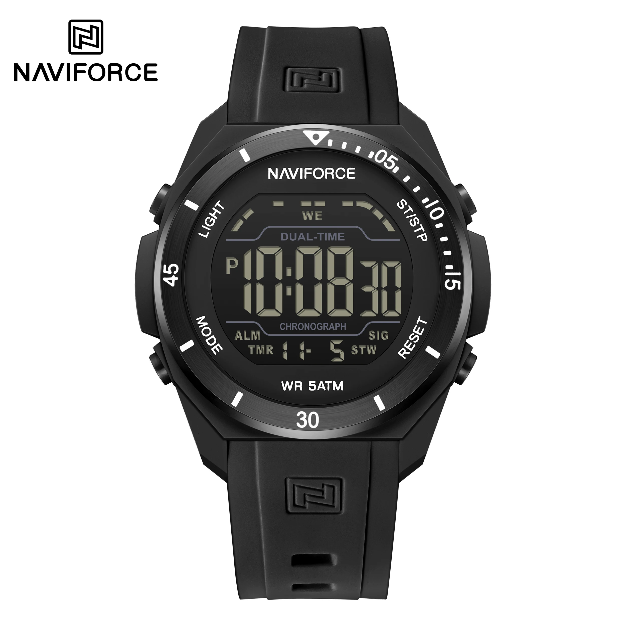 NAVIFORCE Men's Luxury Waterproof Sport Watch