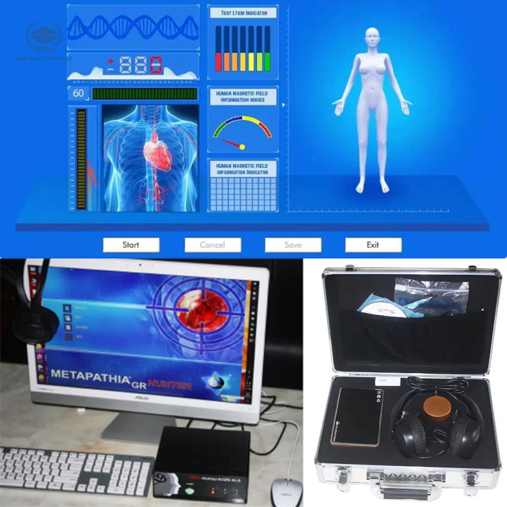 High Quality Quantum Magnetic Resonance Analyzer Multilingual Physical Health Analyzer
